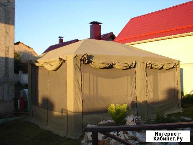 Пошив гаражных штор, куполов для беседок Воронеж - изображение 1