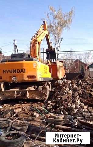 Вывоз строительного мусора  Снос зданий демонтаж Казань - изображение 1