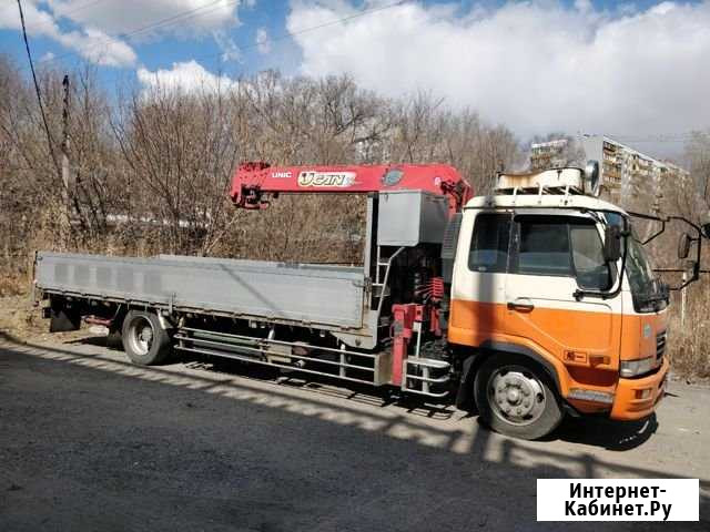 Борт 7т, Кран манипулятор 3т, эвакуатор, межгород Хабаровск - изображение 1