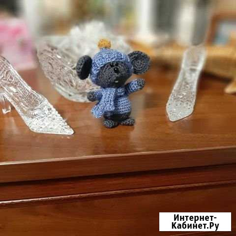 Вязаная мышка Кимовск - изображение 1