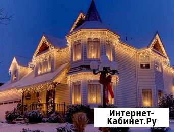 Новогоднее украшение домов, офисов, зданий,витрин Смоленск - изображение 1