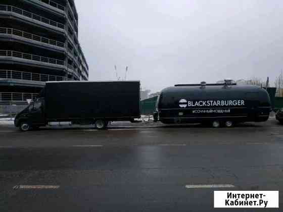 Буксировка фудтрака,прицепа,катера,автодома Москва