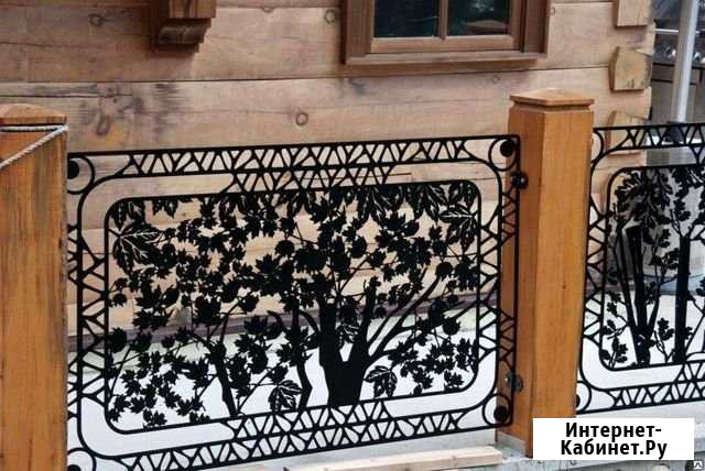 Резные ограждения из металла Москва - изображение 1