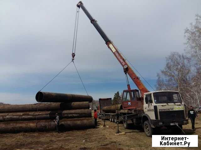Услуги автокрана/Аренда крана 16тонн, стрела 18 м Иркутск - изображение 1