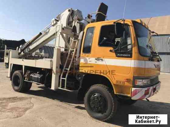 Ямобур вездеход hino 4х4/ Услуги бурения Самара