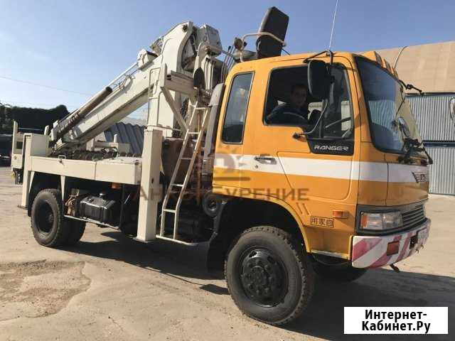 Ямобур вездеход hino 4х4/ Услуги бурения Самара - изображение 1