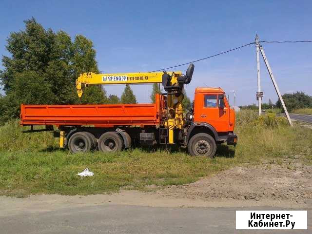 Камаз манипулятор, стрела 20 м, г/п 7 т Путевка - изображение 1