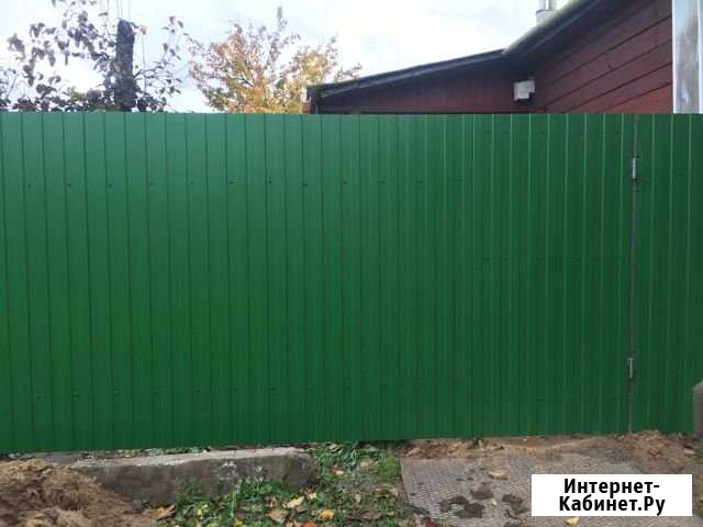 Установка заборов,ворота,калитка Шуя - изображение 1