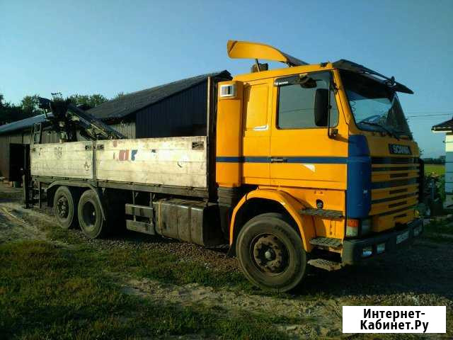 Грузоперевозки манипулятор 10т. Кран 6т Санкт-Петербург - изображение 1