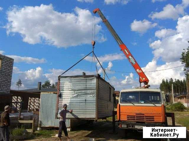 Манипулятор камаз услуги бытовки будки любые грузы Воронеж - изображение 1