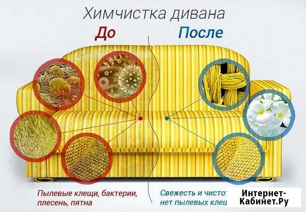 Выездная химчистка мягкой мебели/ковровых покрытий Соликамск - изображение 1