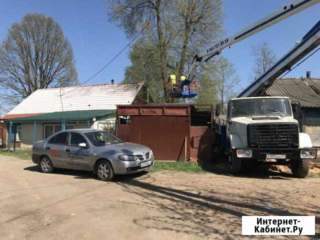 Спил деревьев Аренда автовышки Сафоново - изображение 1
