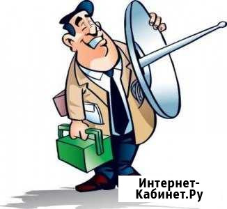 Монтаж спутниковой антенны Нытва - изображение 1