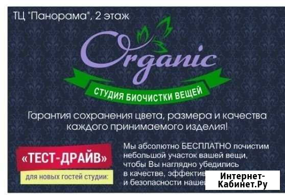 Биочистка меха, кожи и текстиля Organic Набережные Челны - изображение 1