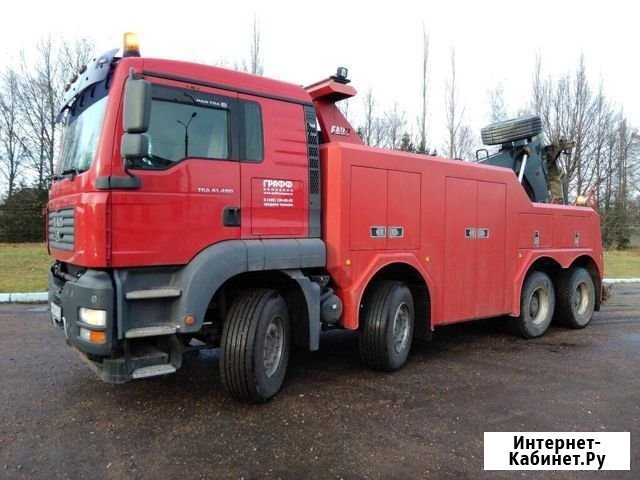 Аренда грузового эвакуатора MAN Архангельск - изображение 1