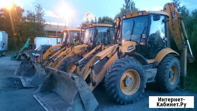 Аренда экскаватора-погрузчика Санкт-Петербург - изображение 1