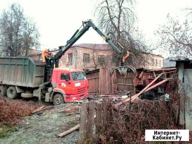 Демонтаж строений Вывоз мусора камаз-ломовоз,газел Самара - изображение 1