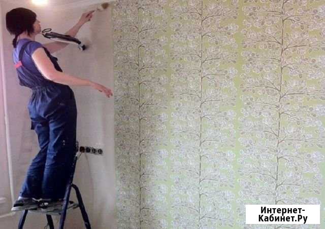 Поклейка обоев Анапа - изображение 1