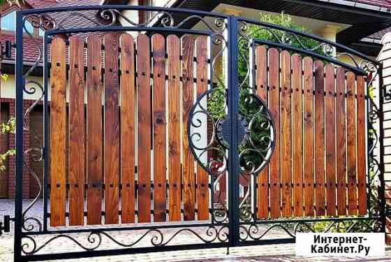 Ворота кованые Орёл