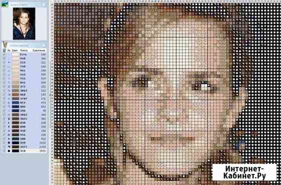 Создаю схемы для вышивки крестиком. По фото Ярославль