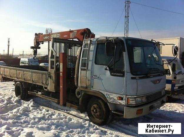 Кран-борт, Эвакуатор, Манипулятор, Воровайка Иркутск - изображение 1