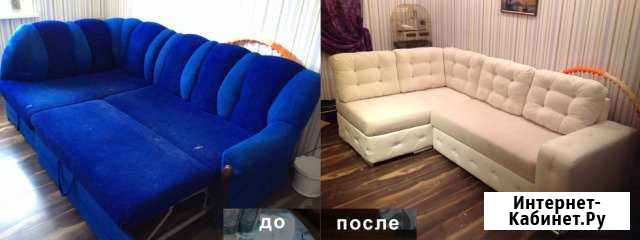 Реставрация и перетяжка мягкой мебели Сургут - изображение 1
