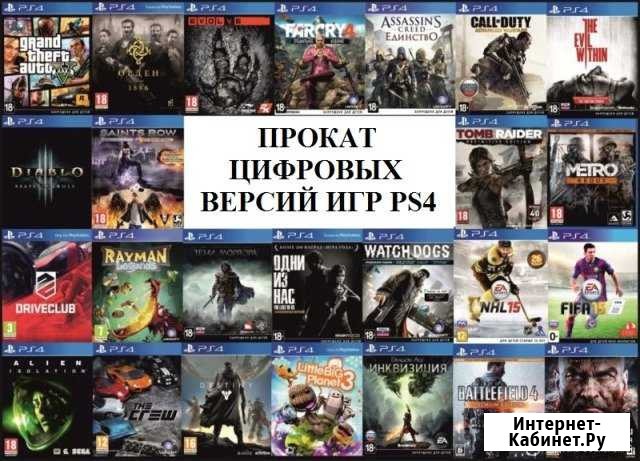 Прокат игр на PS4 Астрахань - изображение 1