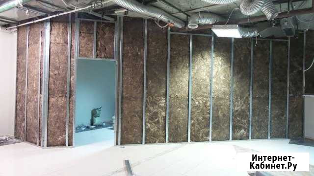 Стены, перегородки, потолки гкл,гвл. Шумоизоляция Челябинск - изображение 1