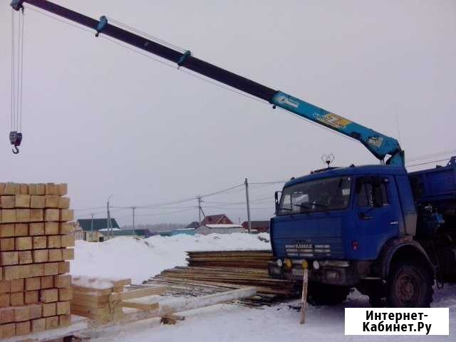 Кран-манипулятор автовышка Камаз Янаул - изображение 1