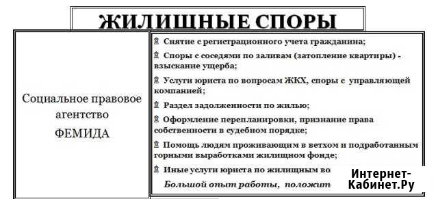 Профессиональная юридическая помощь Ленинск-Кузнецкий - изображение 1