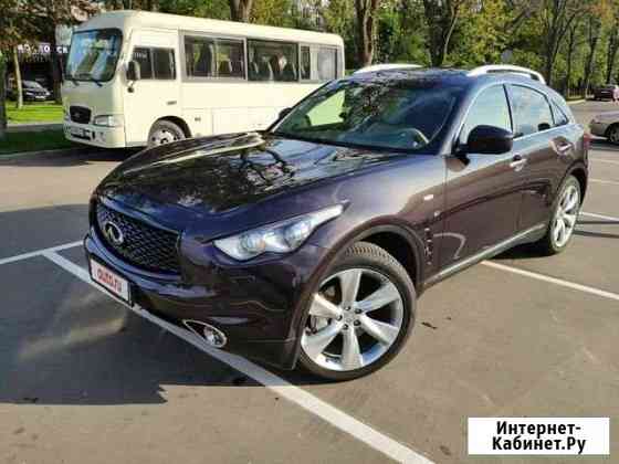 Аренда автомобиля с водителем Infiniti QX70 Москва