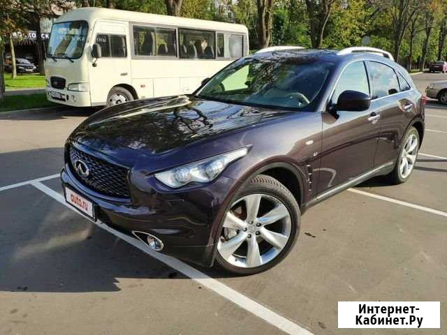 Аренда автомобиля с водителем Infiniti QX70 Москва - изображение 1