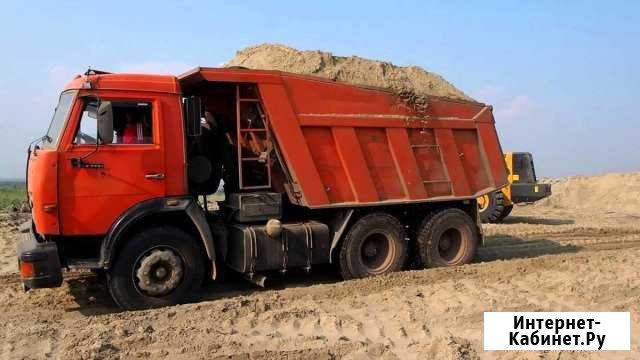 Доставка песка щебня кирпича Брянск - изображение 1