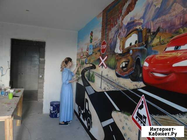 Художник,роспись стен, аэрография Владикавказ - изображение 1