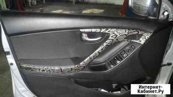 Декор в салоне авто аквапринт, иммерсионная печать Кострома