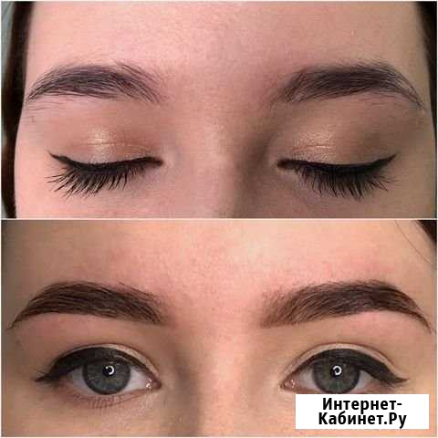 Brow-мастер. Оформление бровей хной/краской Кущевская - изображение 1