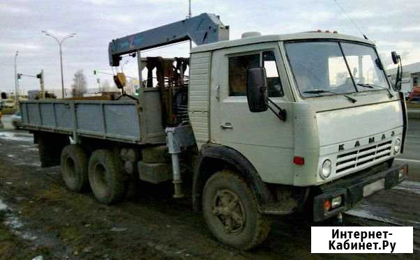 Аренда камаз 10т с краном манипулятором 3т Набережные Челны - изображение 1
