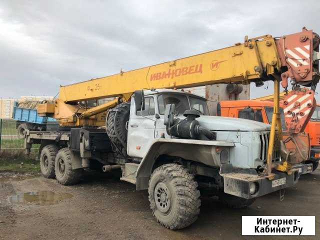 Услуги крана ивановец 25 тонн вездеход (6х6) Краснодар - изображение 1