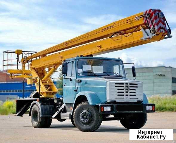 Аренда автовышки 22 м Брянск - изображение 1
