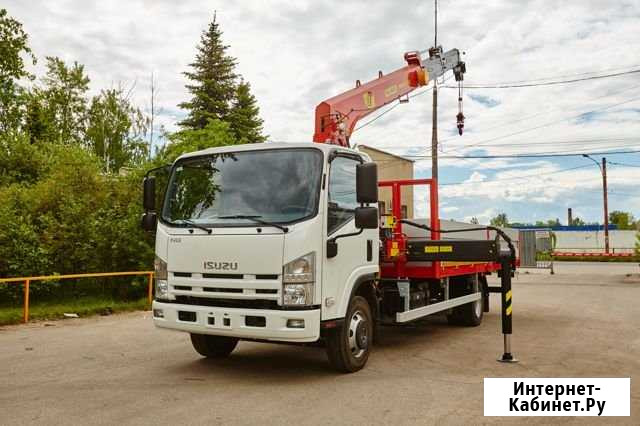 Кран Манипулятор 3 тн, борт 6,5м с г/п 5 тн (ндс) Москва - изображение 1