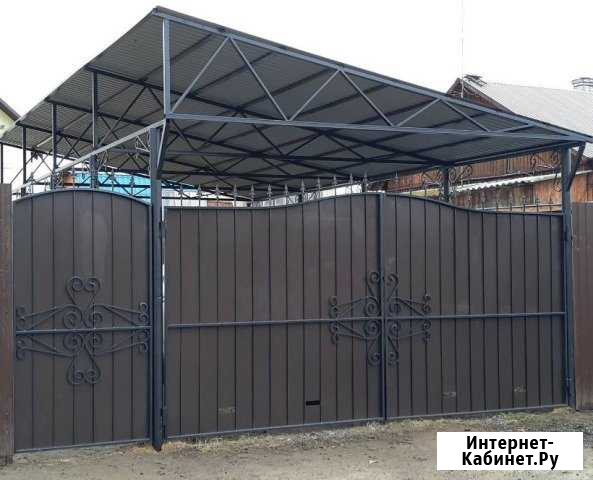 Заборы, навесы, ворота - Сварка, ковка, монтаж Пермь - изображение 1