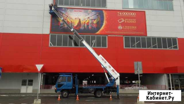 Автовышка Вышка до 27 м Аренда Услуги Сочи - изображение 1