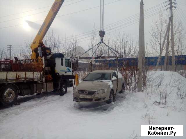 Манипулятор 8тон, автовышка, эвакуатор с траверсой Альметьевск - изображение 1