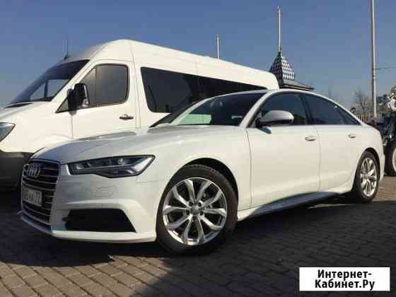 Audi A6 с водителем. Авто на свадьбу, бизнес такси Москва