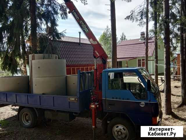 Манипулятор. Грузоперевозки 3т.Кран 2т Петрозаводск - изображение 1