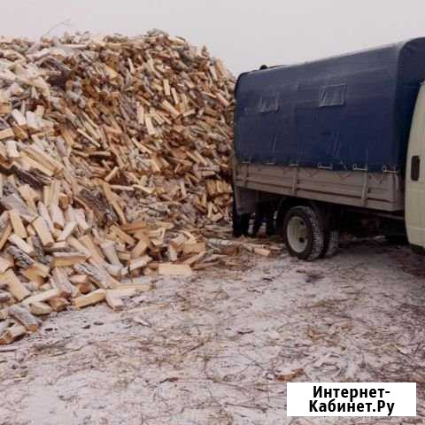Дрова горбыль пиленый листвяк Иркутск - изображение 1