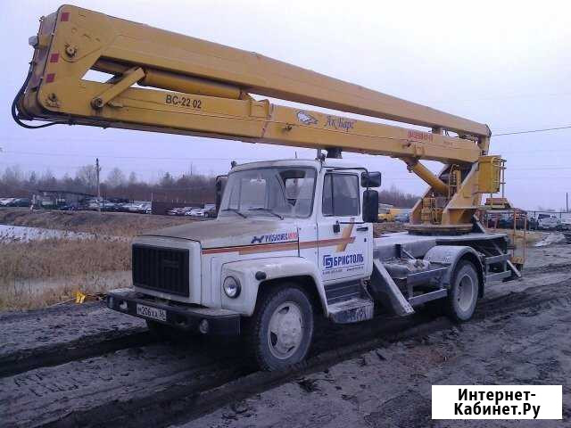Аренда автовышки-22м, 28м, 45м Череповец - изображение 1