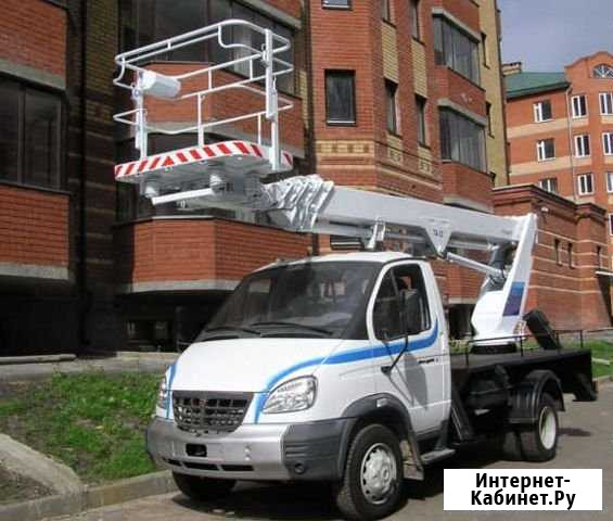 Услуги автовышки 22 метра Ханты-Мансийск - изображение 1