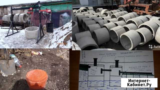 Колодцы. Септики. Дренажные тоннели Альметьевск - изображение 1
