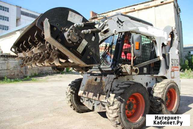 Услуги погрузчика bobcat(бобкет) с оборудованием Саратов - изображение 1